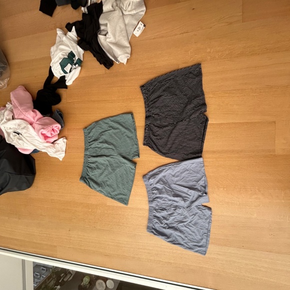 Loungewear striped boxer shorts 3 pack. - Picture 4 of 8